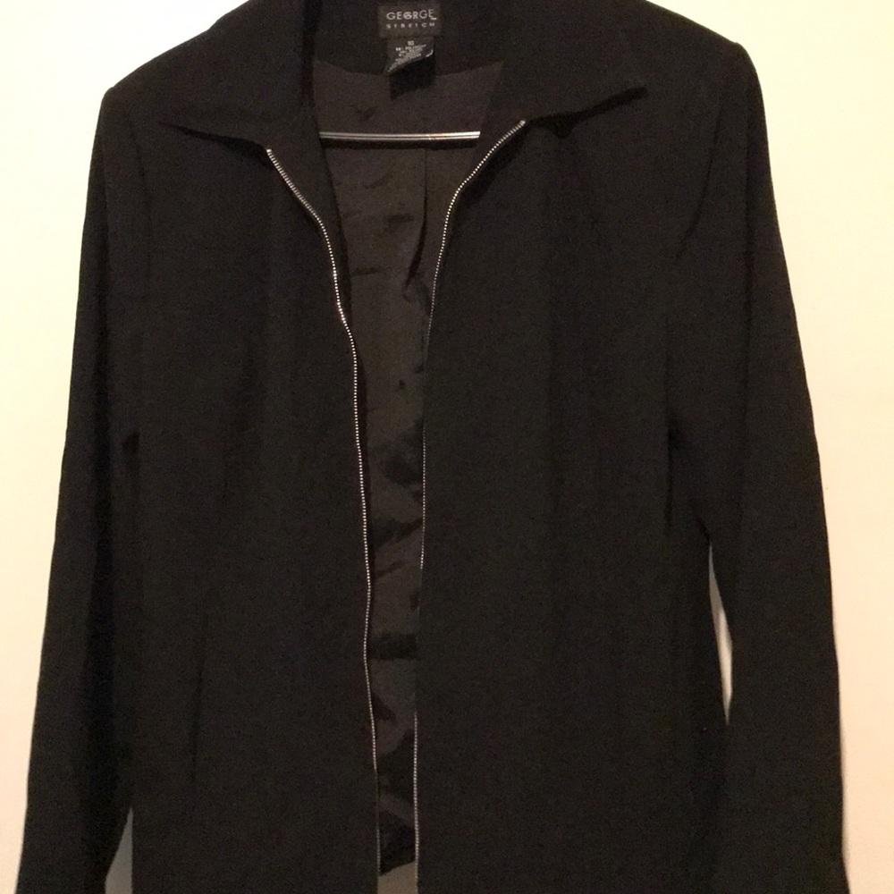 George stretch black dress jacket